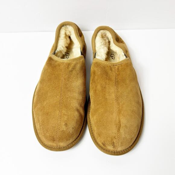 UGG SCUFF ROMEO CHESTNUT MEN SLIP ON SLIPPERS SHOES SIZE USA 10 main image 7